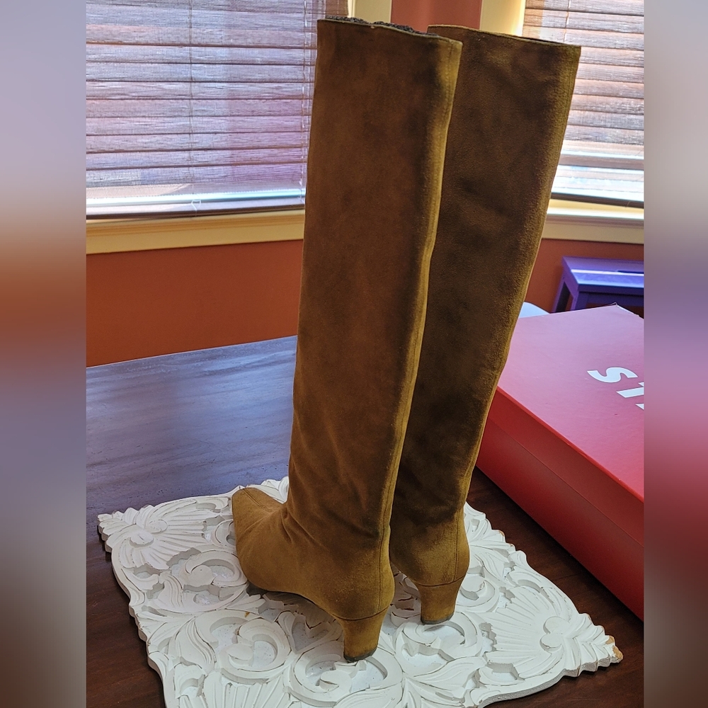 Staud Wally Boot Size 38.5, In Tan